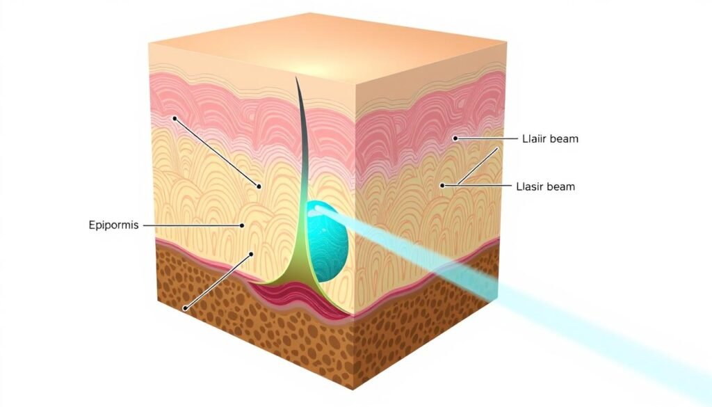 cara kerja laser hair removal