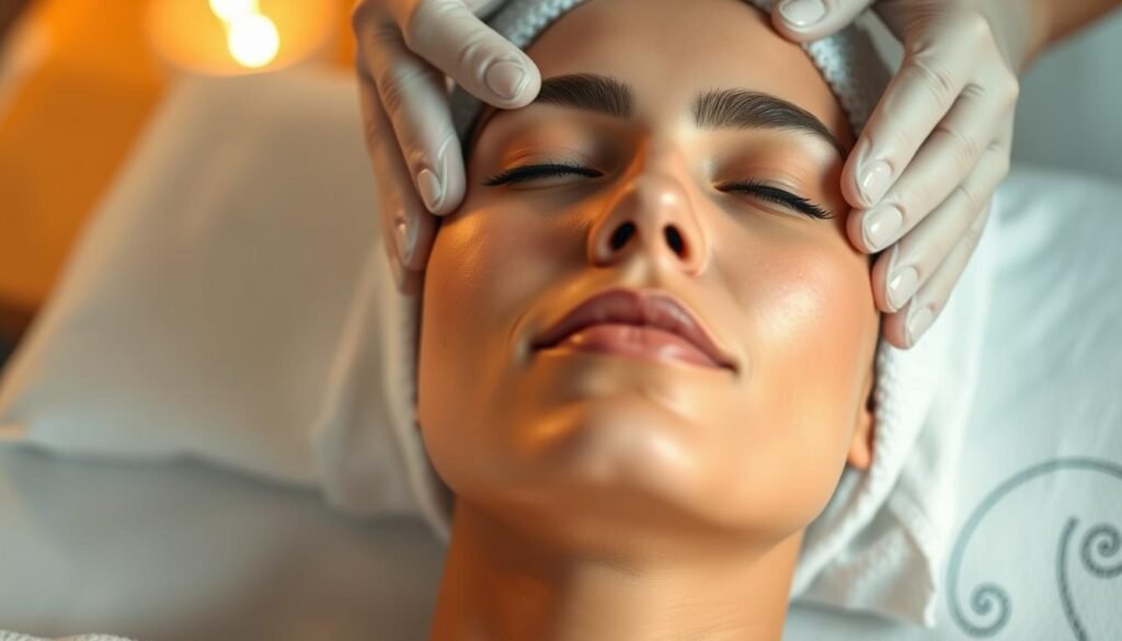 facial treatment