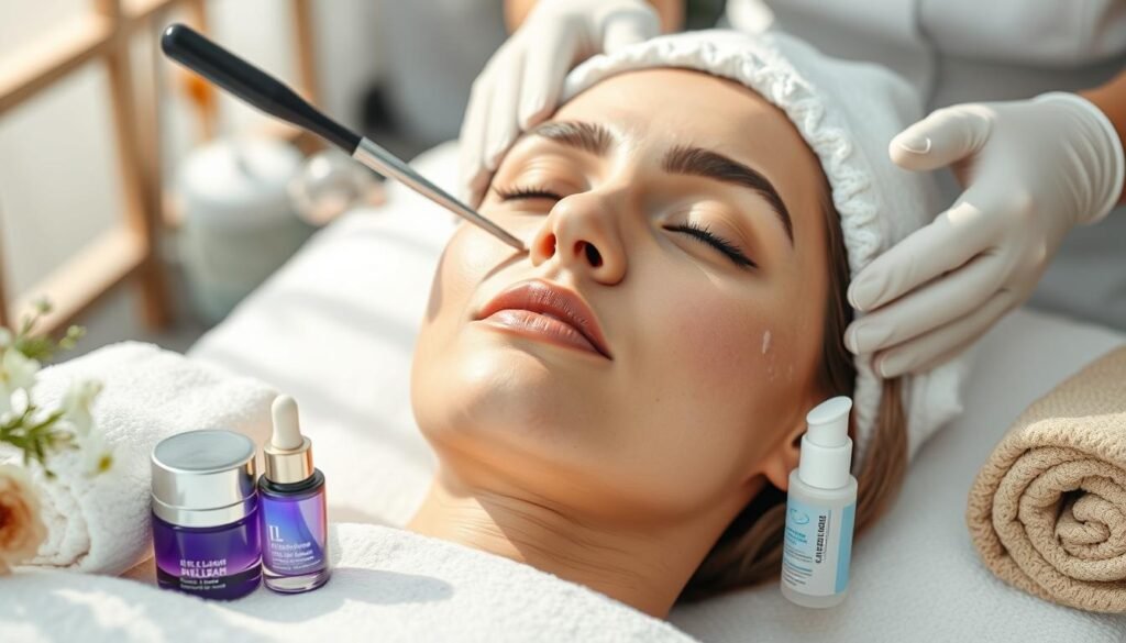 facial treatment