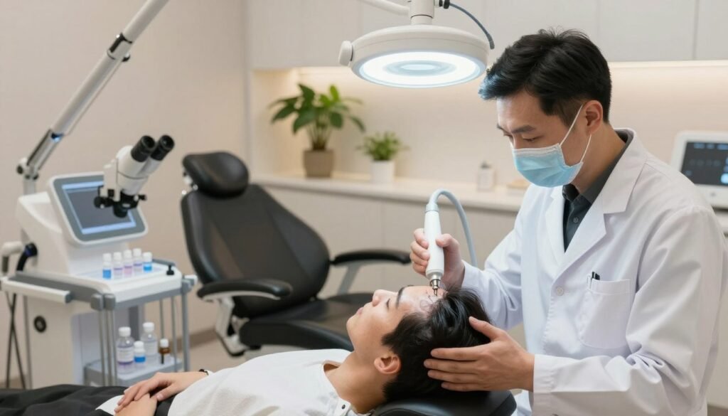 Proses Perawatan Exosome Hair Restoration